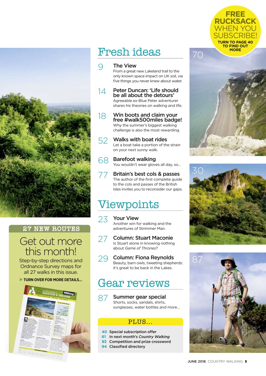 Country Walking Preview Pages