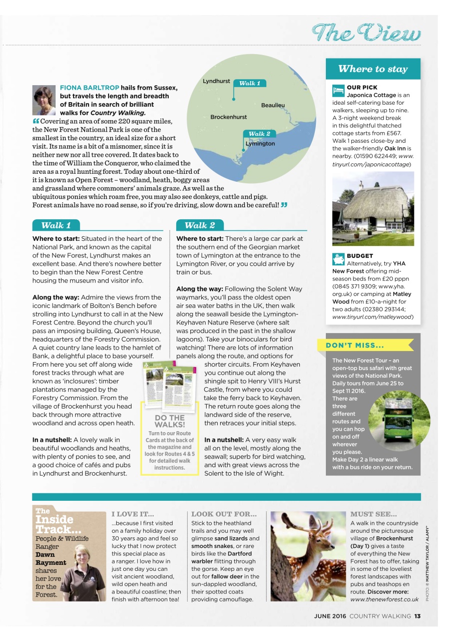 Country Walking Preview Pages