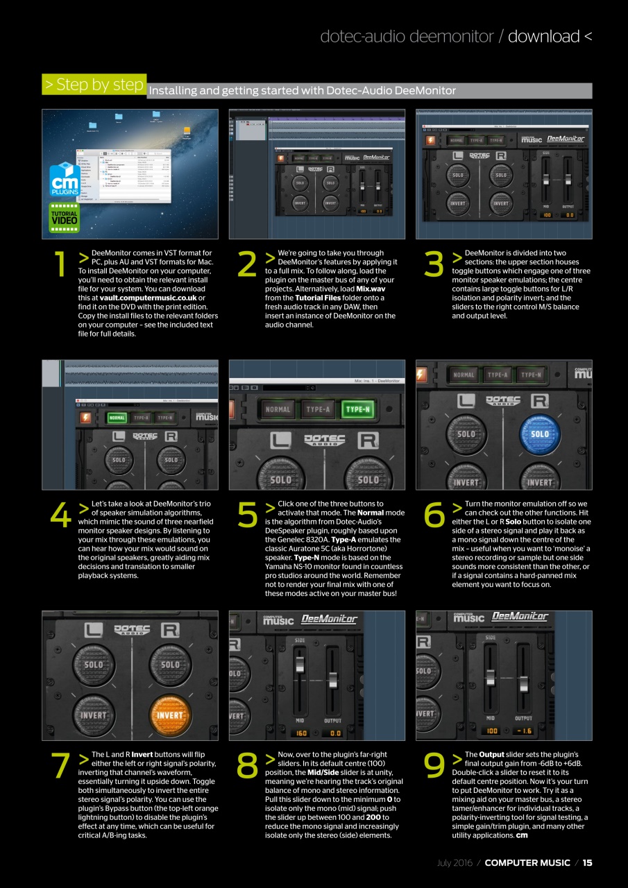 Computer Music Preview Pages