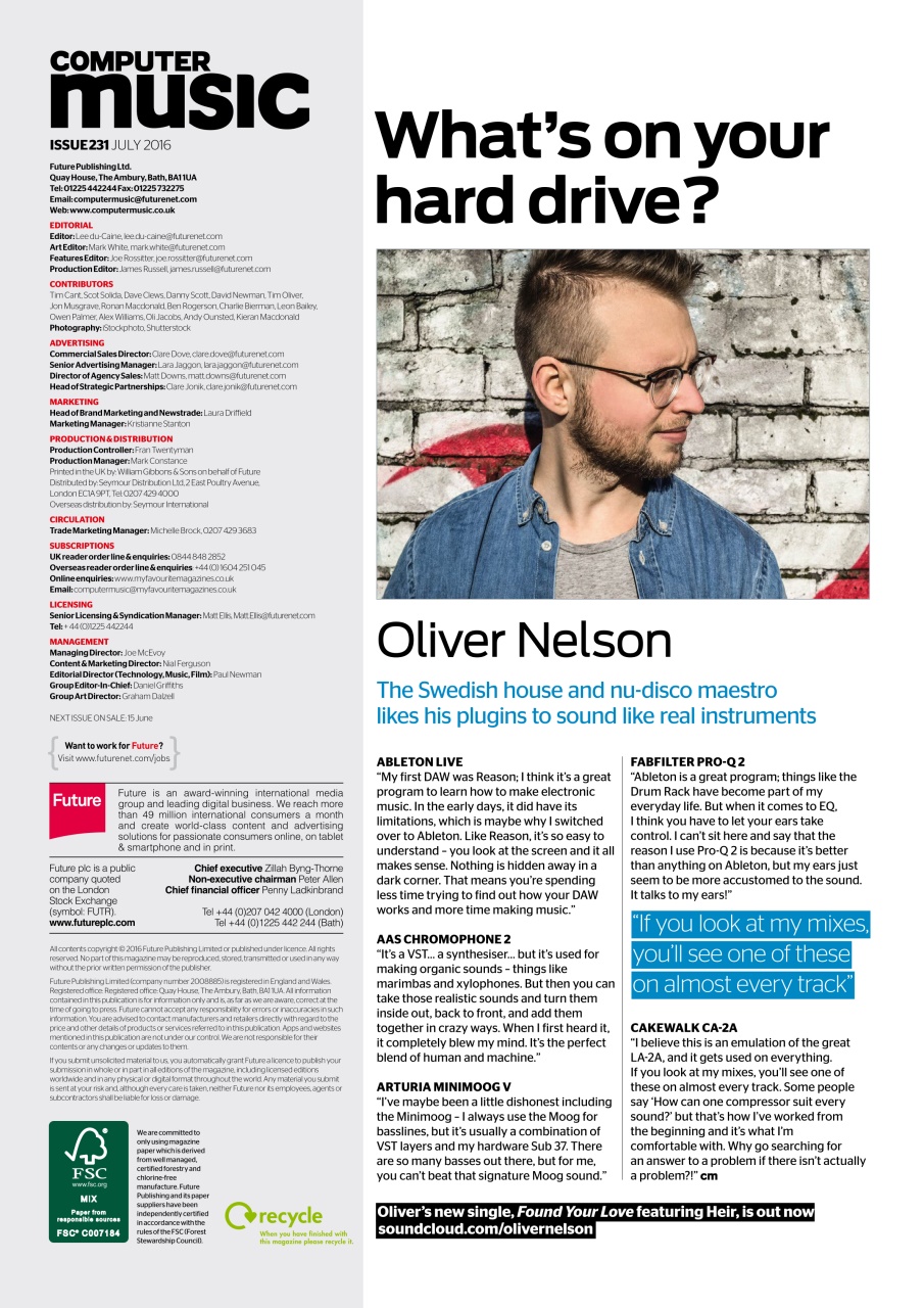 Computer Music Preview Pages