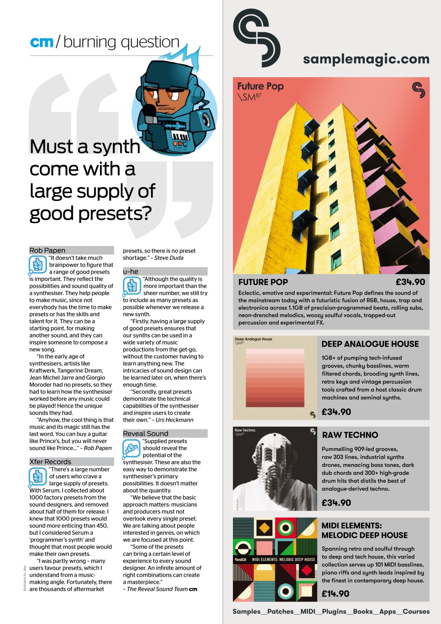 Computer Music Preview Pages