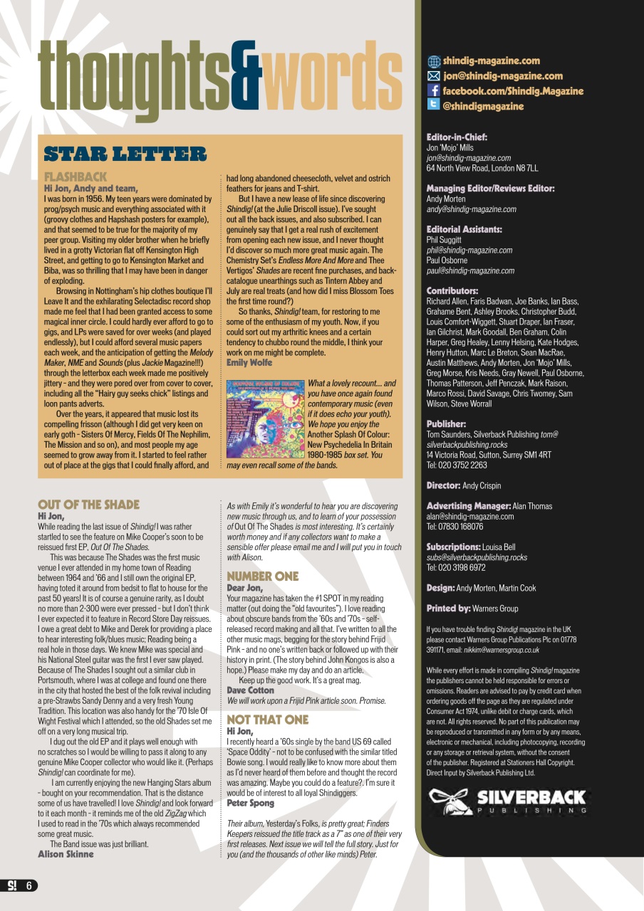 Shindig! Preview Pages