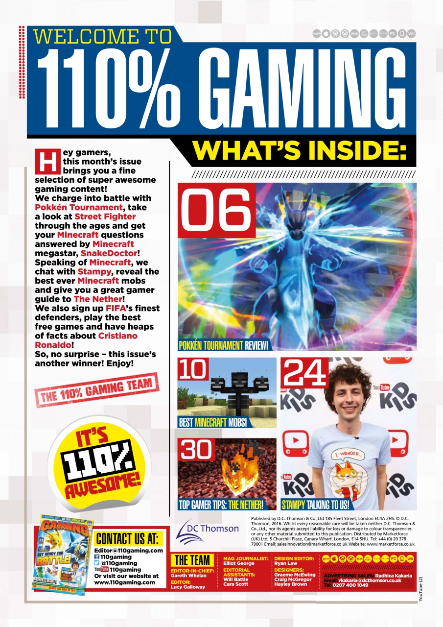 110% Gaming Preview Pages