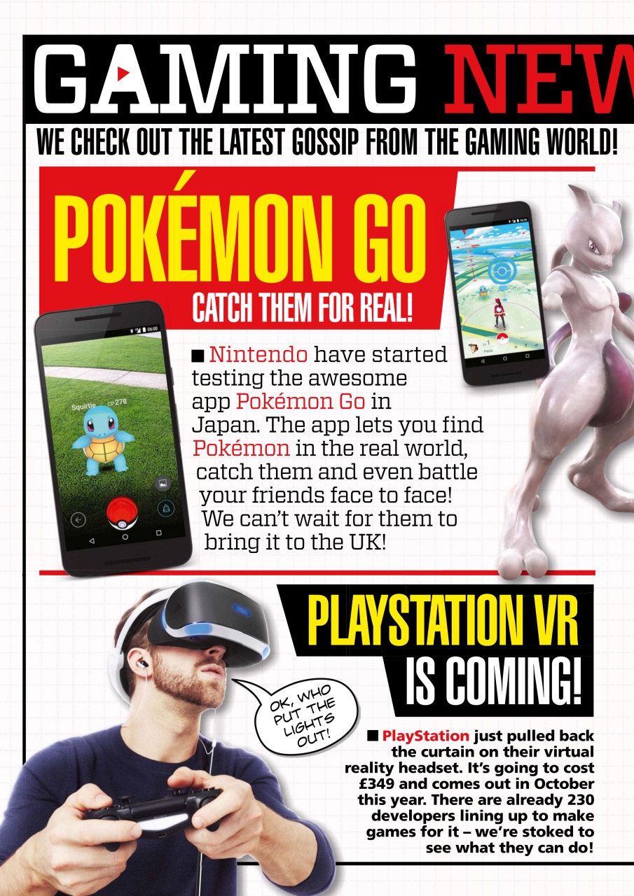 110% Gaming Preview Pages