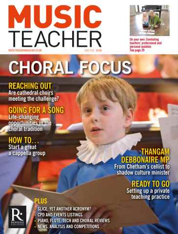 Music Teacher issue June 2016