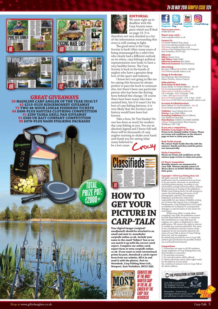 Carp-Talk Preview Pages