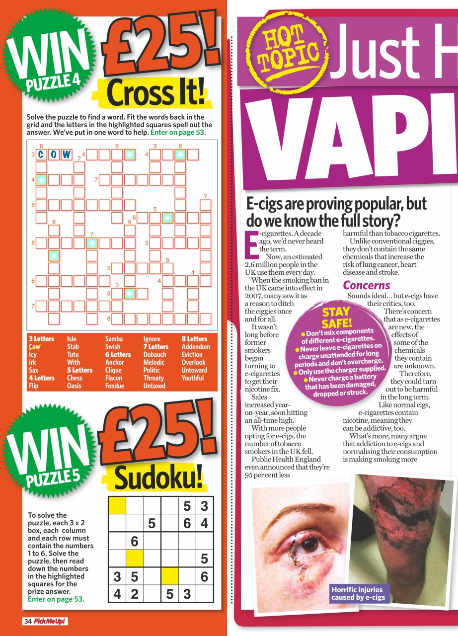 Pick Me Up Preview Pages