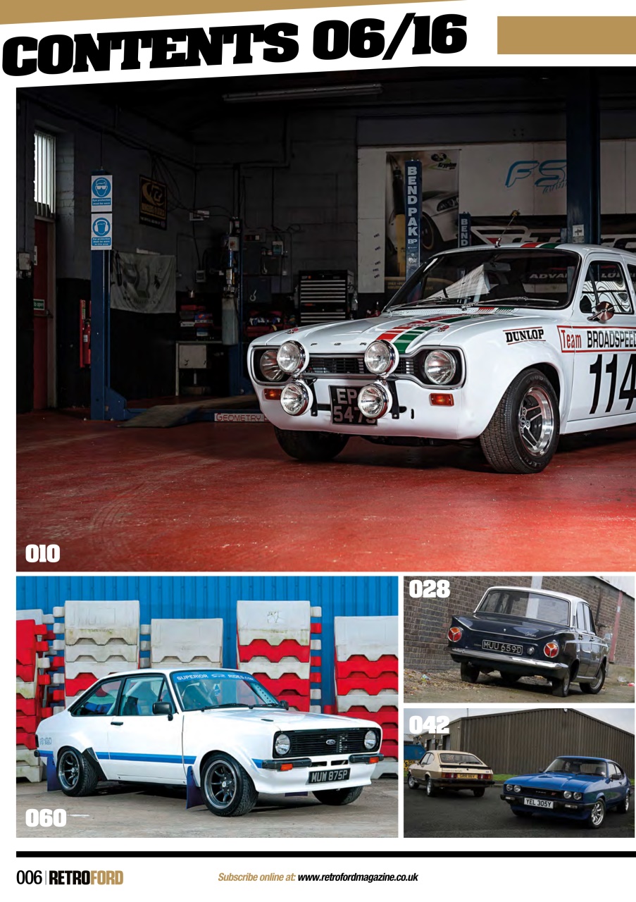 Retro Ford Preview Pages