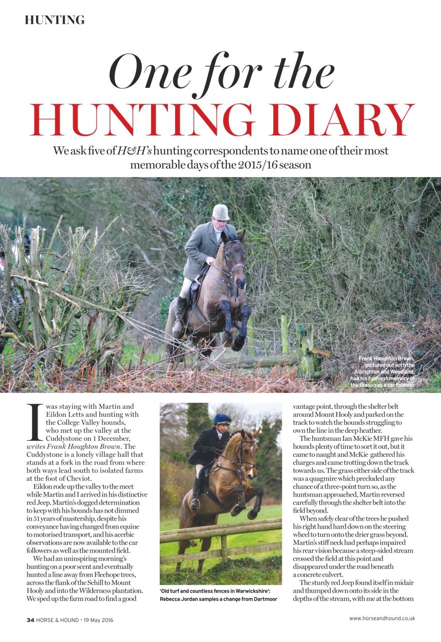 Horse & Hound Preview Pages