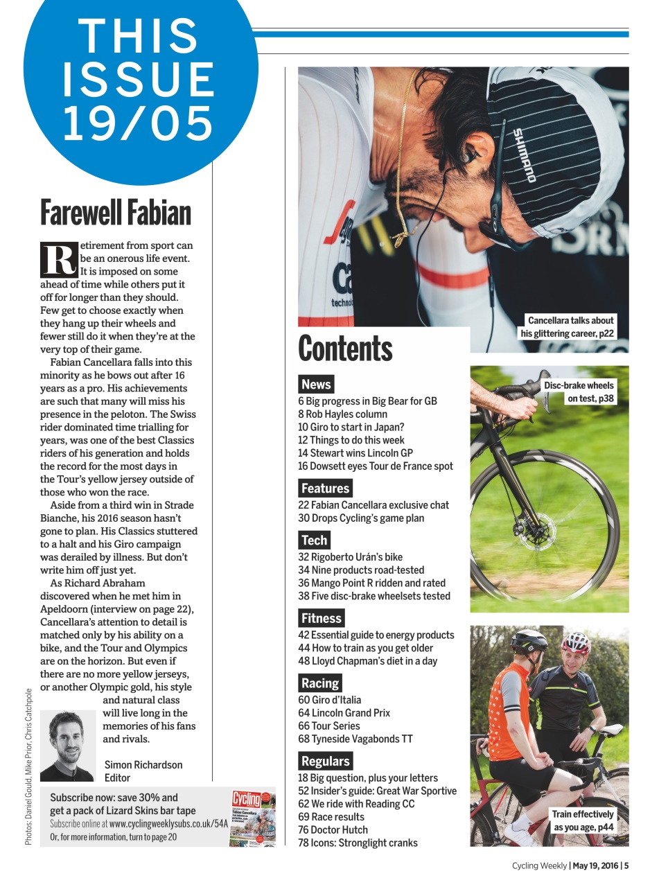 Cycling Weekly Preview Pages