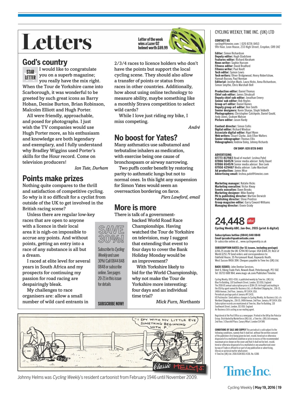 Cycling Weekly Preview Pages