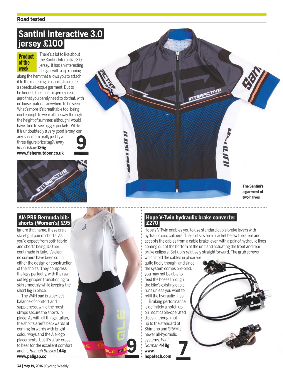 Cycling Weekly Preview Pages