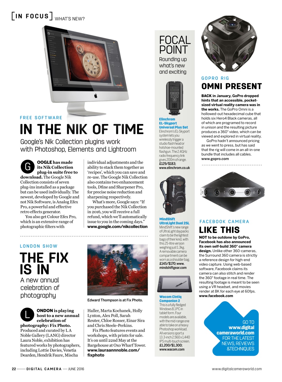 Digital Camera Magazine Preview Pages