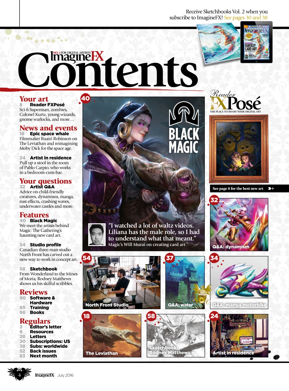 ImagineFX Preview Pages