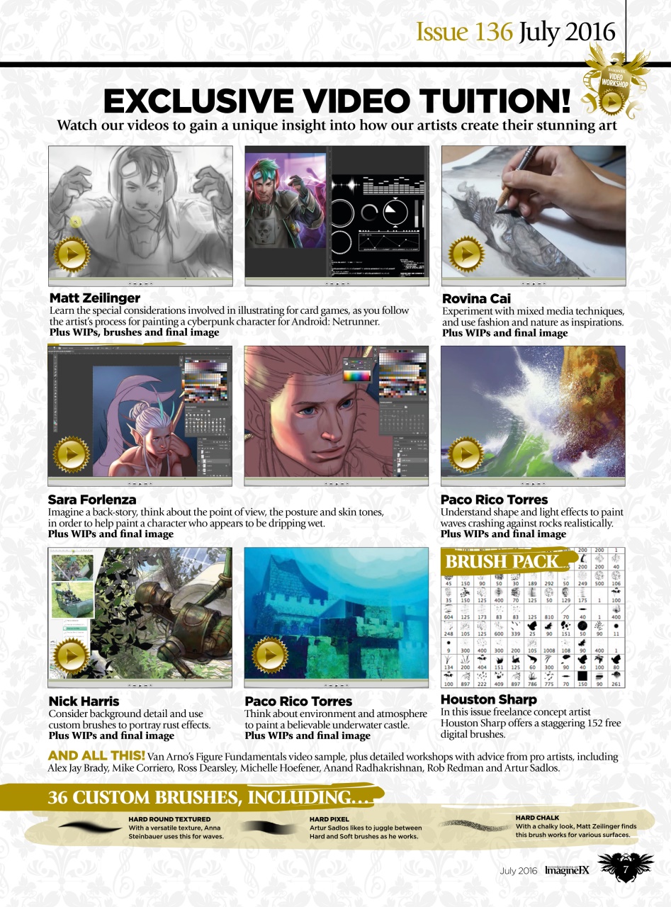 ImagineFX Preview Pages