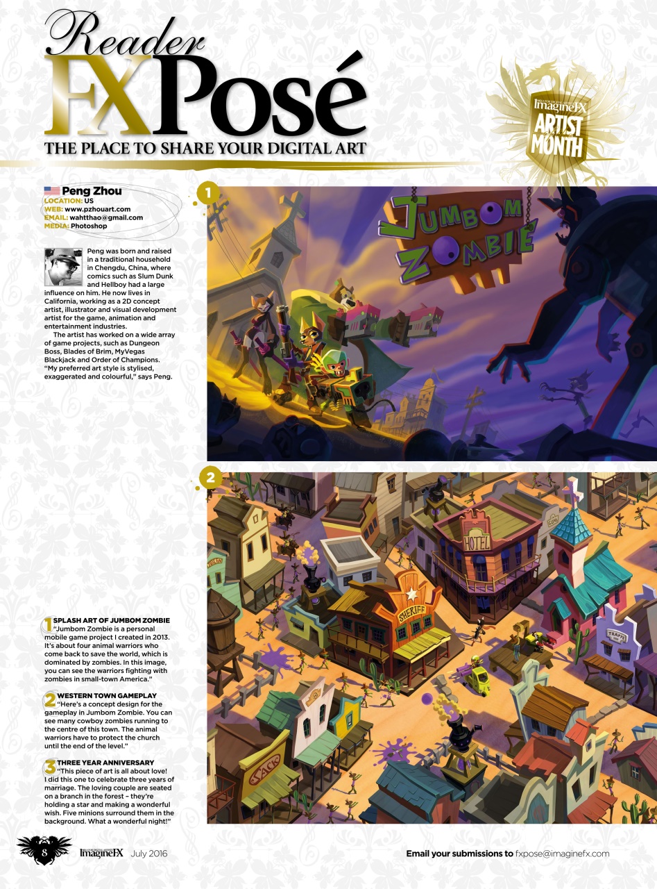 ImagineFX Preview Pages