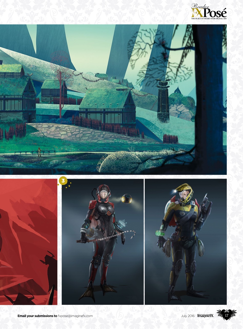 ImagineFX Preview Pages