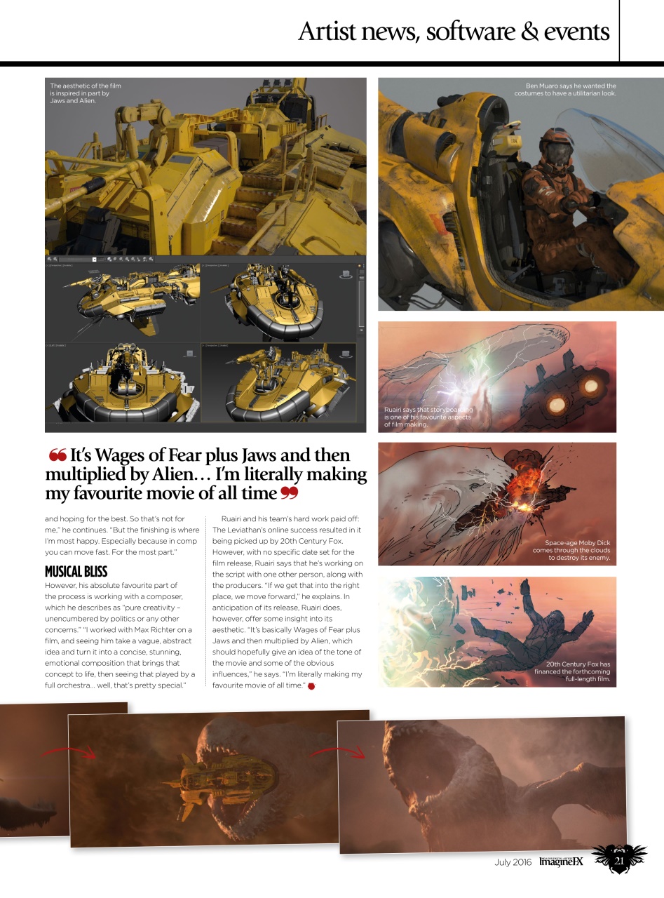 ImagineFX Preview Pages
