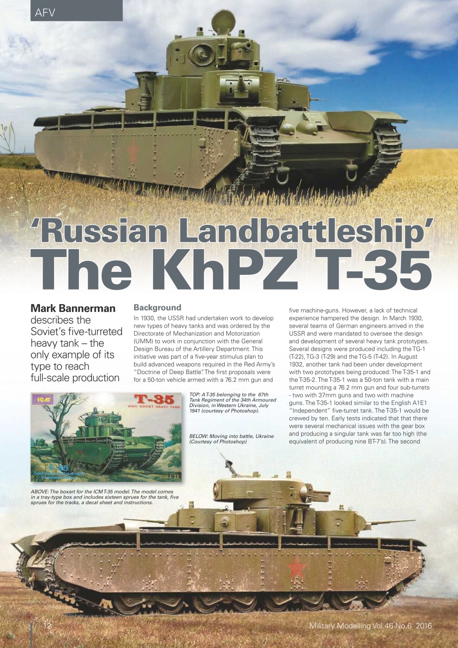 Military Modelling International Magazine Preview Pages
