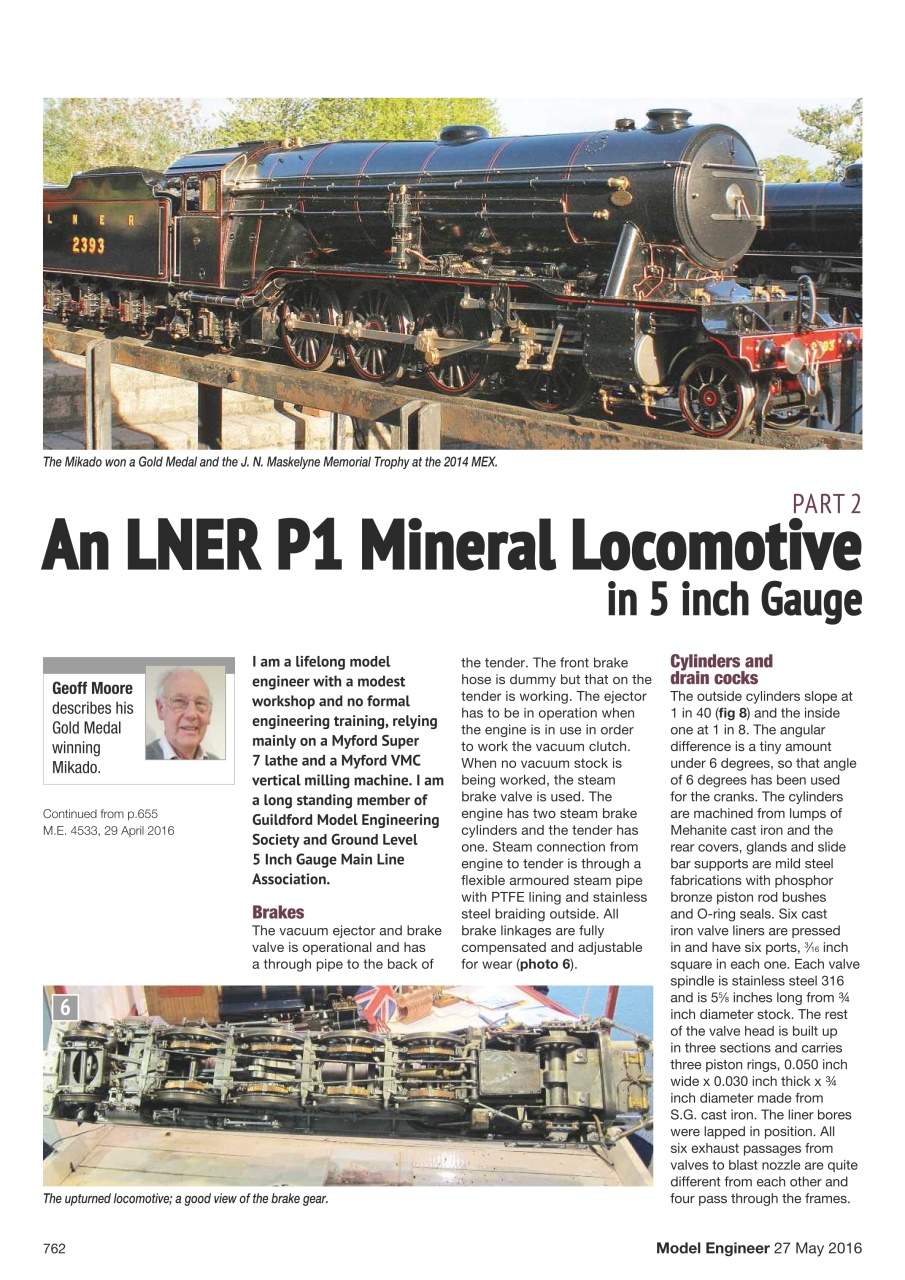 Model Engineer Preview Pages