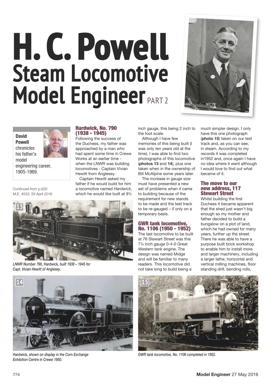 Model Engineer Preview Pages