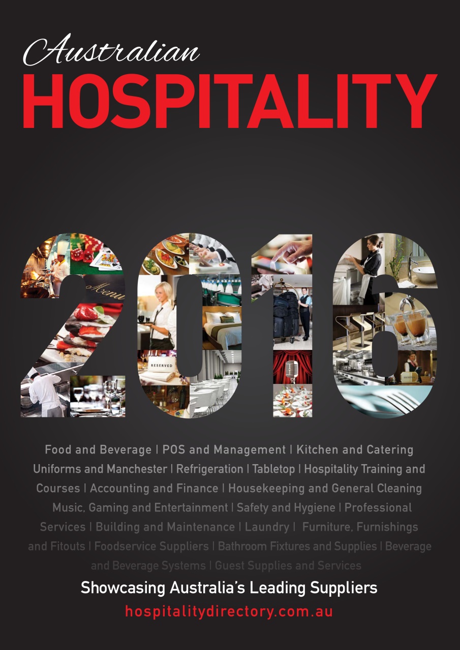 Australian Hospitality Directory Preview Pages
