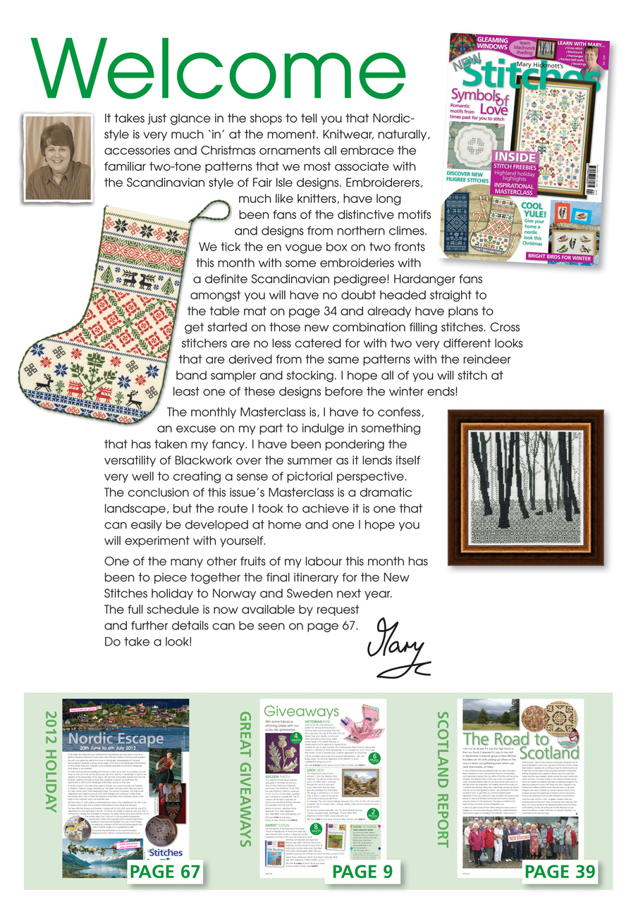 New Stitches Preview Pages