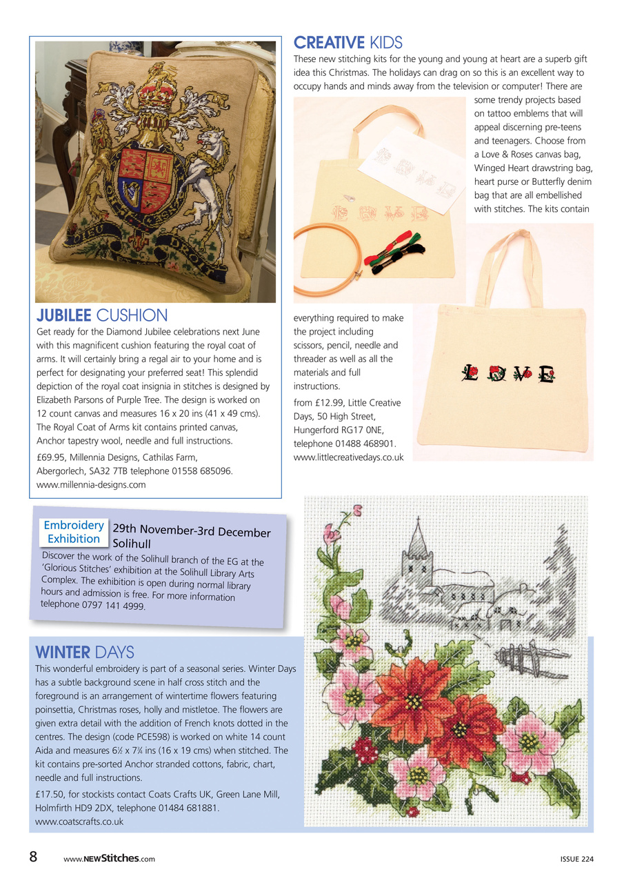 New Stitches Preview Pages