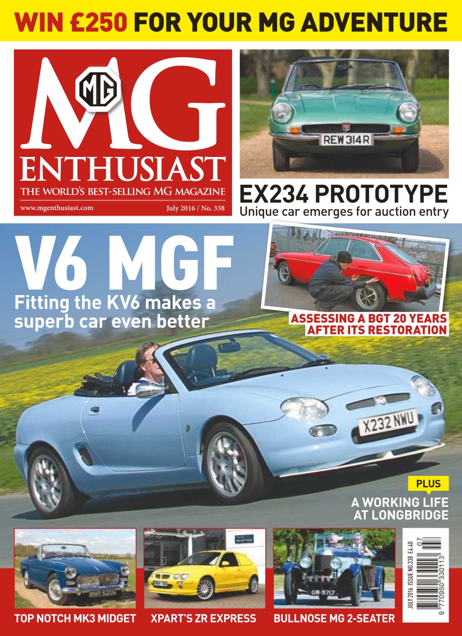 MG Enthusiast Preview Pages
