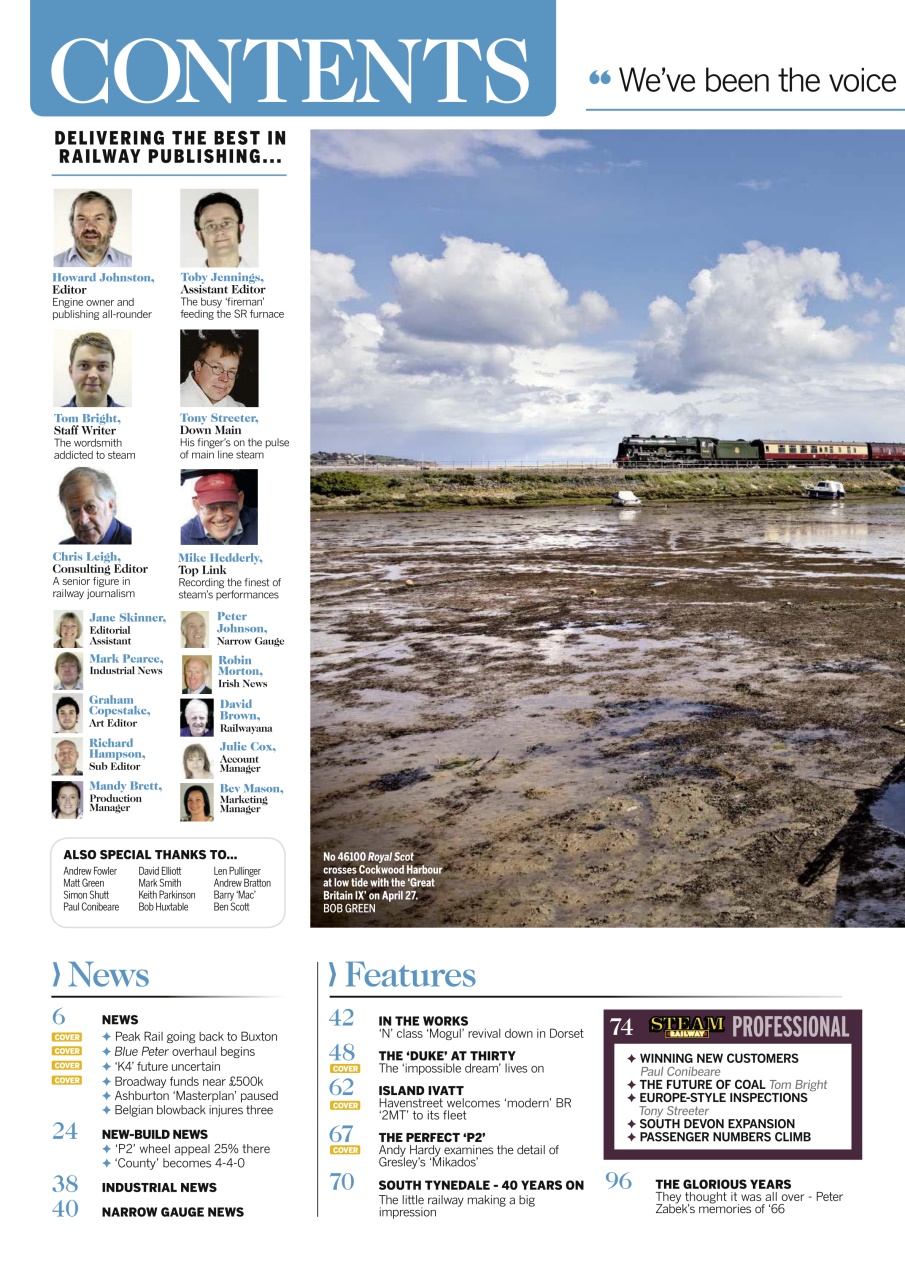 Steam Railway Preview Pages