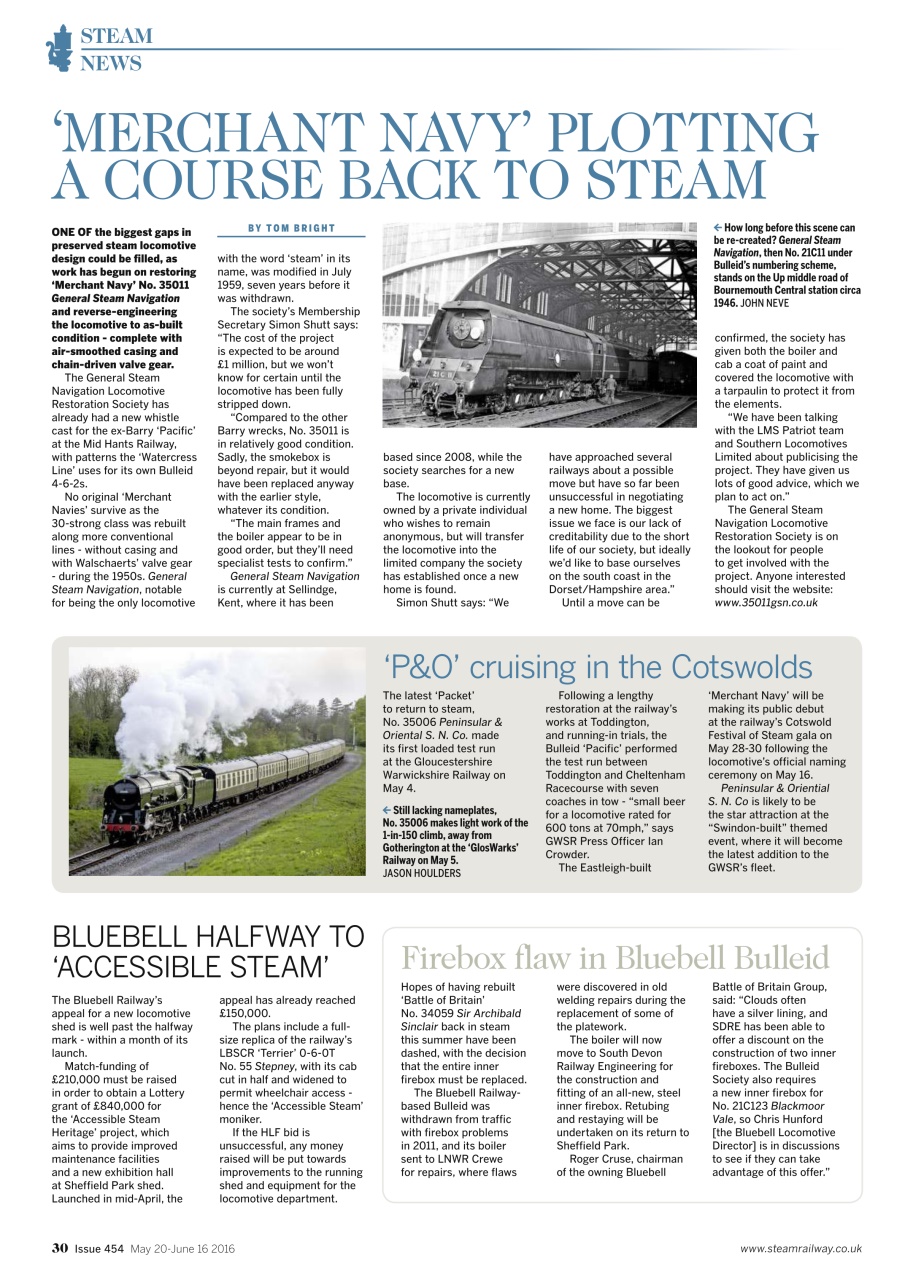 Steam Railway Preview Pages