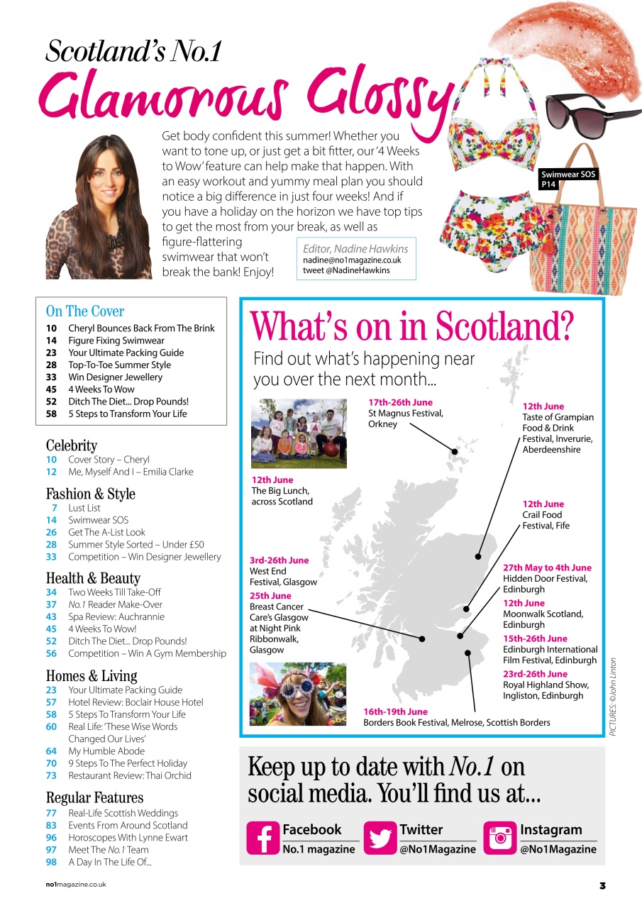 Number 1 Magazine Preview Pages