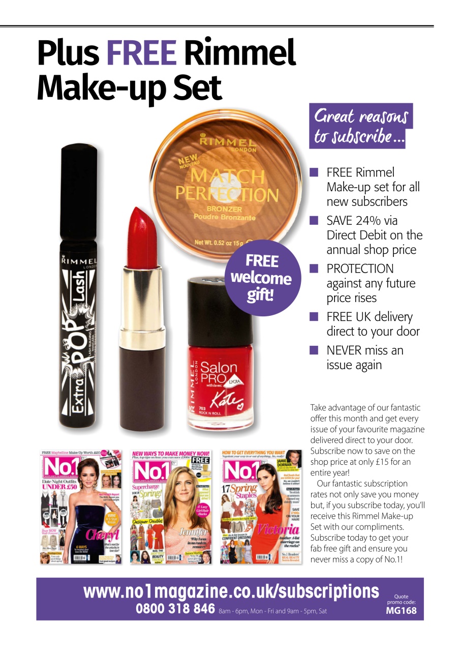 Number 1 Magazine Preview Pages