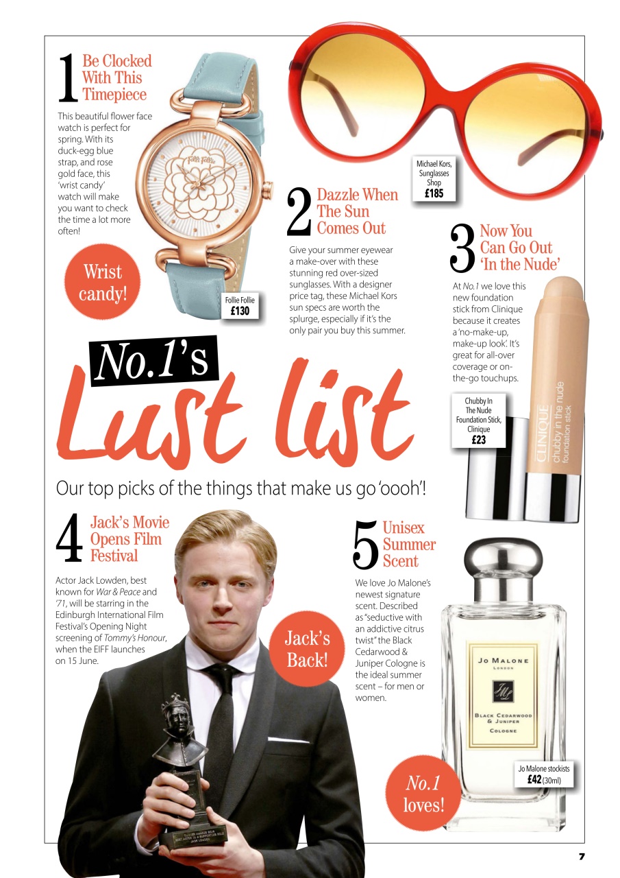 Number 1 Magazine Preview Pages