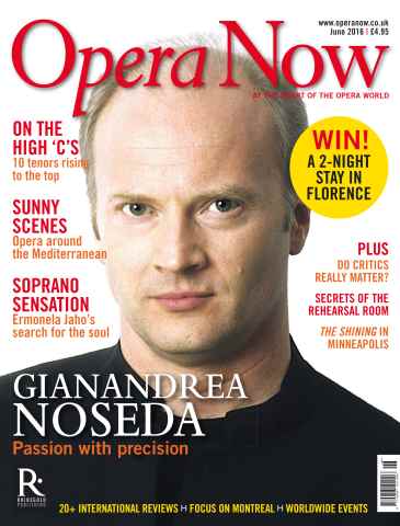 Opera Now issue June 2016