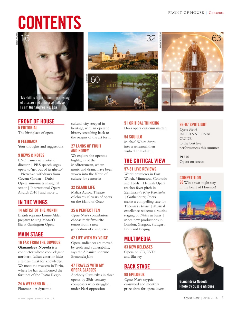 Opera Now Preview Pages