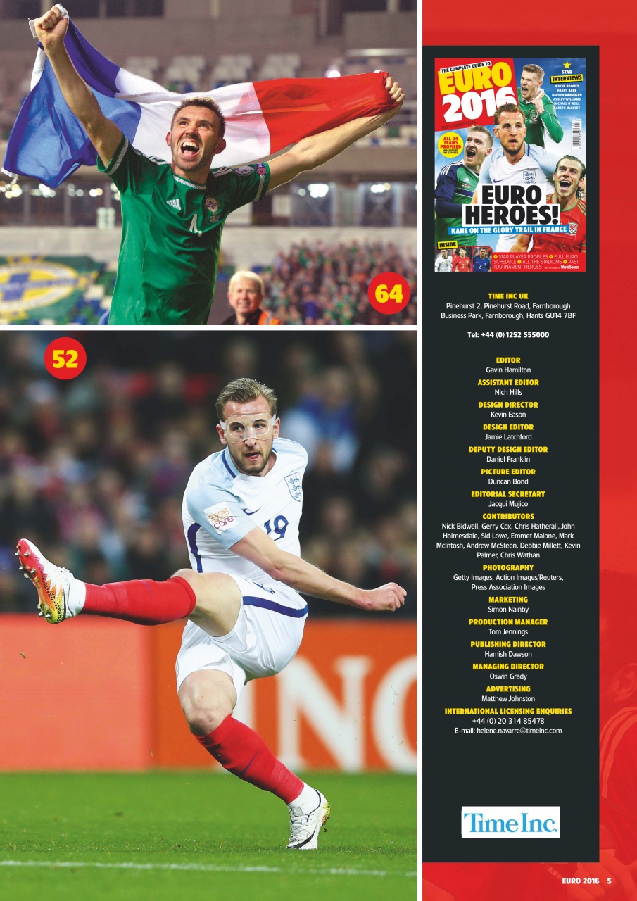 World Soccer Preview Pages