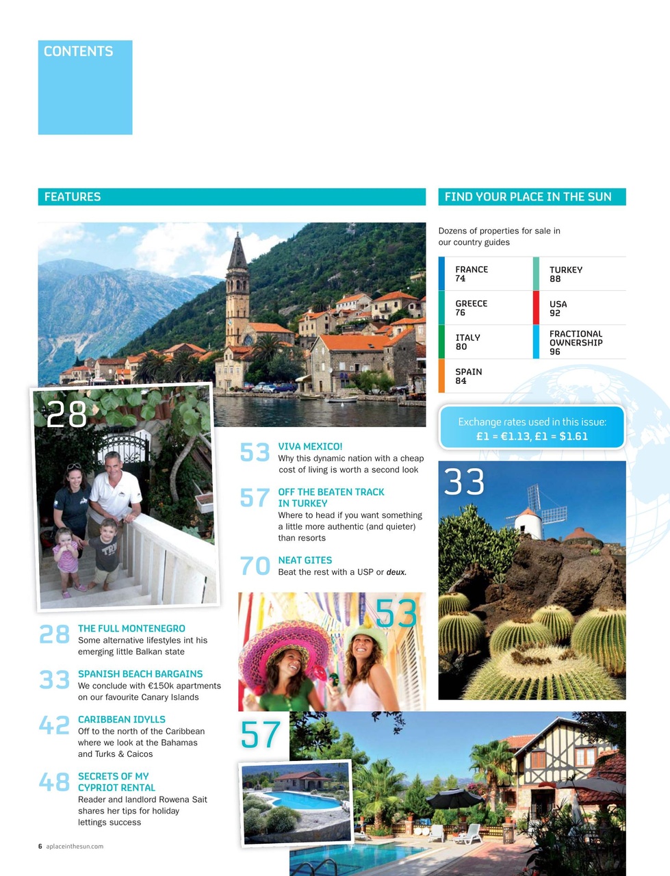 A Place in the Sun Magazine Preview Pages