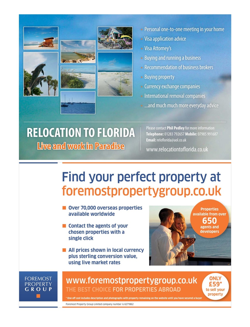 A Place in the Sun Magazine Preview Pages