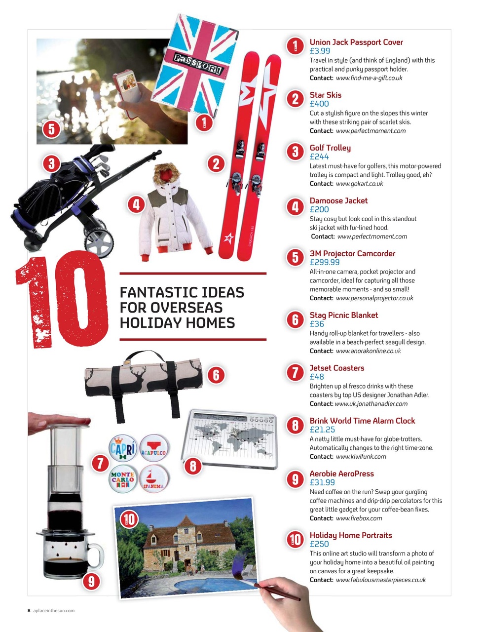 A Place in the Sun Magazine Preview Pages