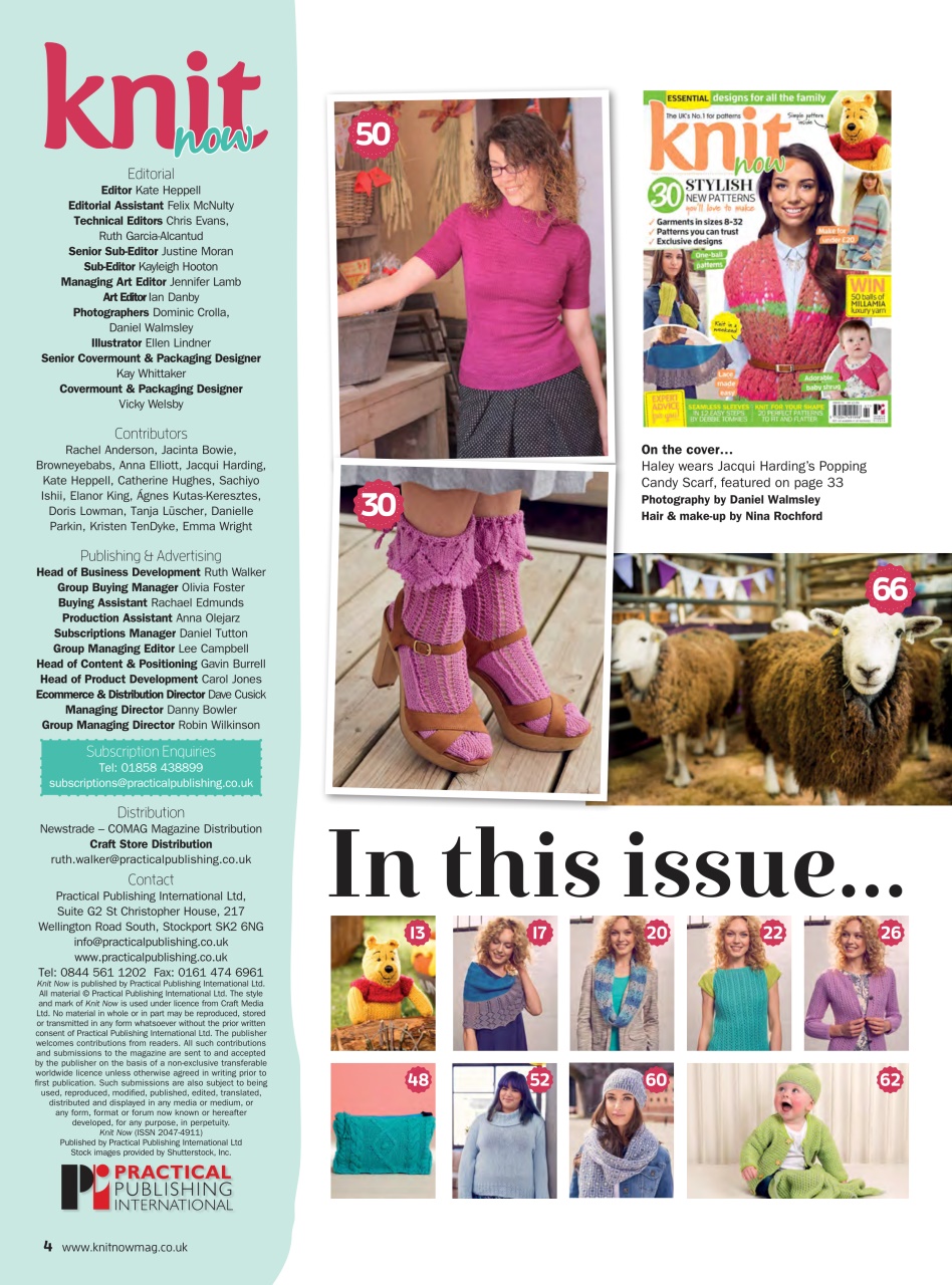 Knit Now Preview Pages