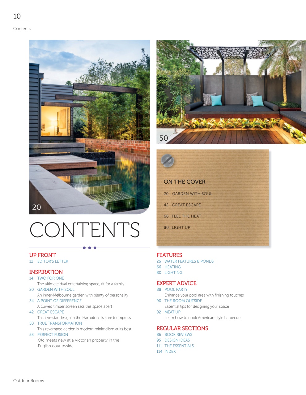 Outdoor Living Preview Pages