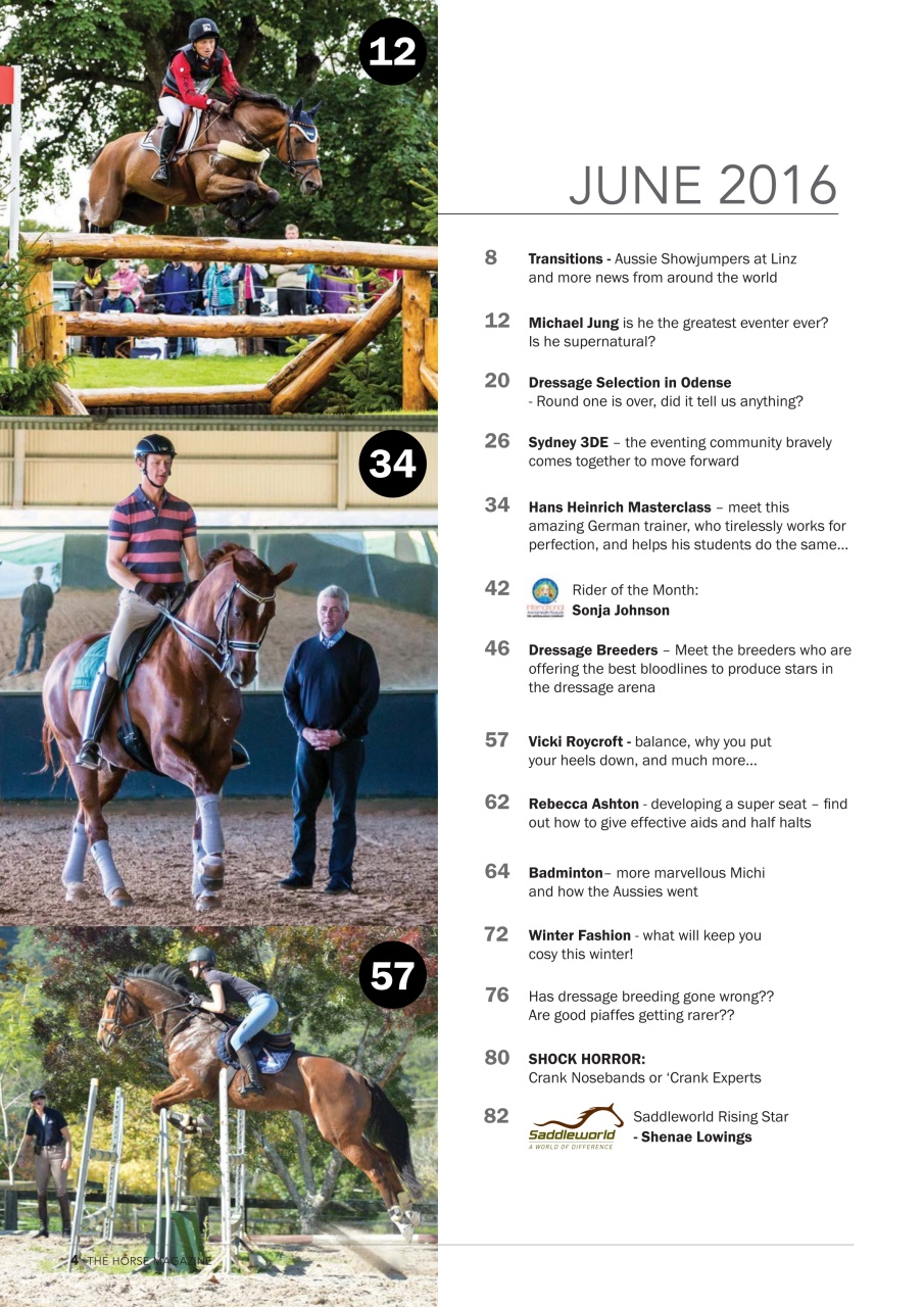 The Horse Magazine Preview Pages
