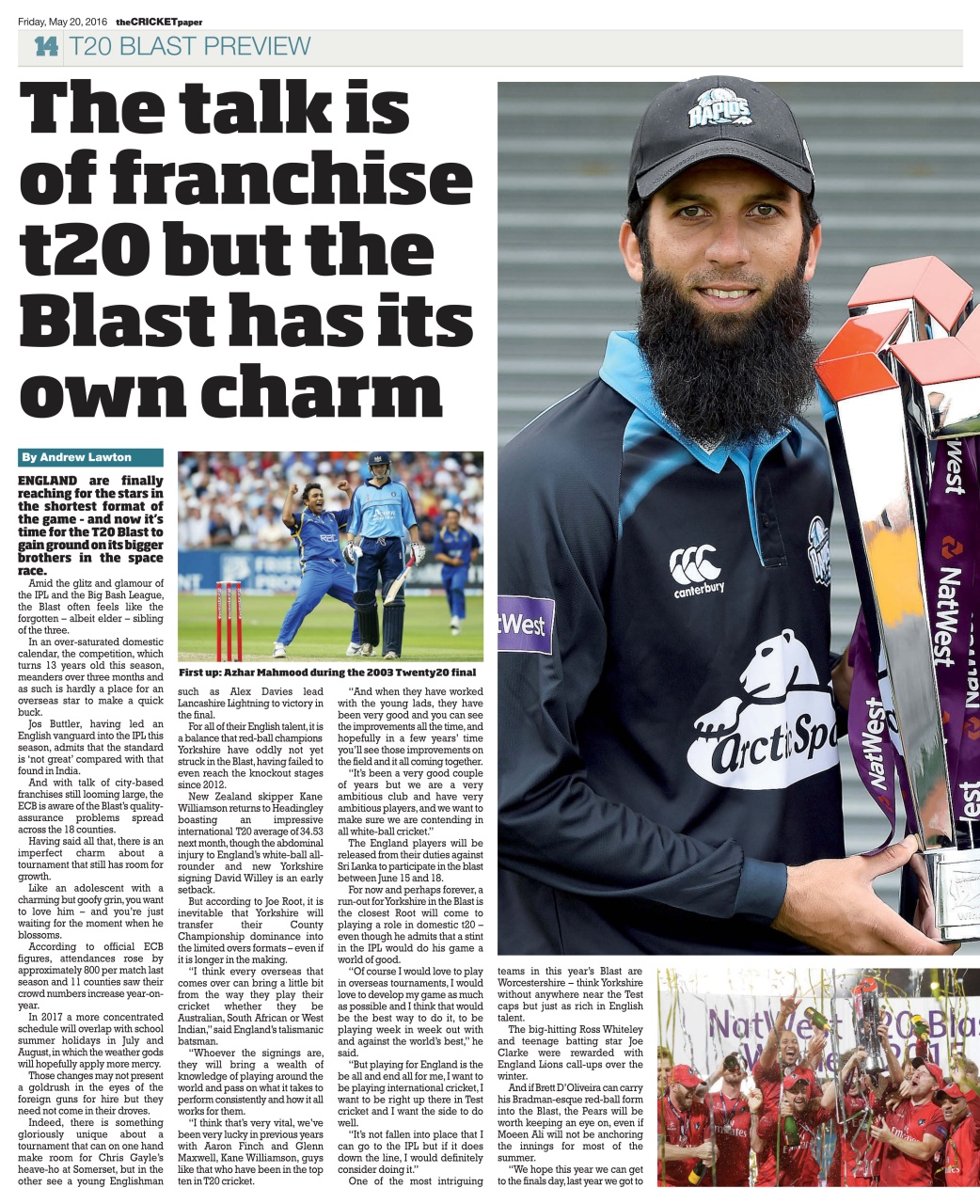 The Cricket Paper Preview Pages