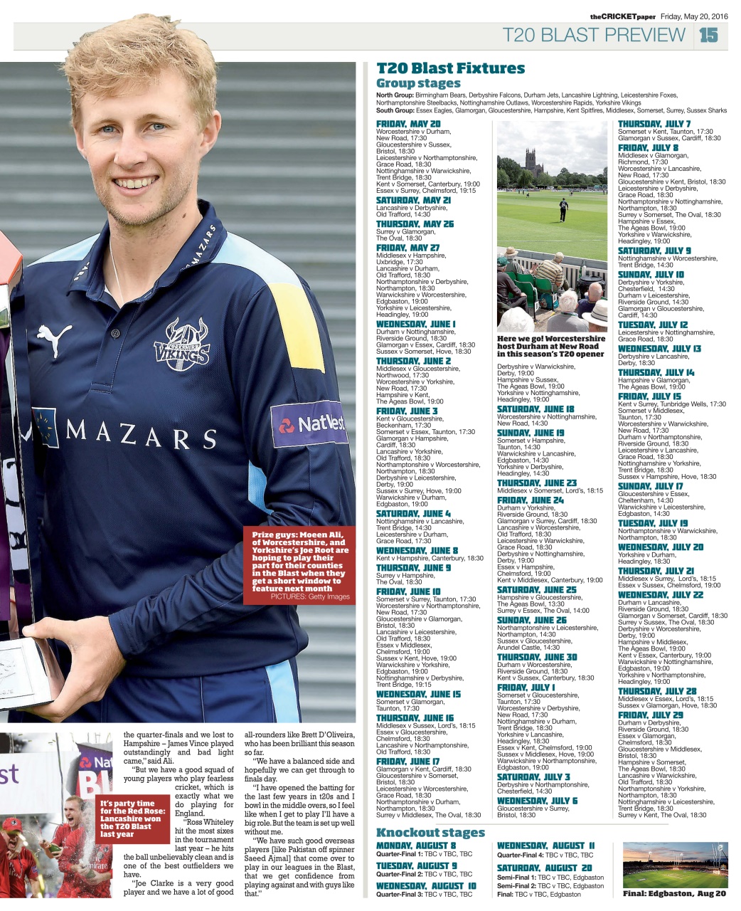 The Cricket Paper Preview Pages
