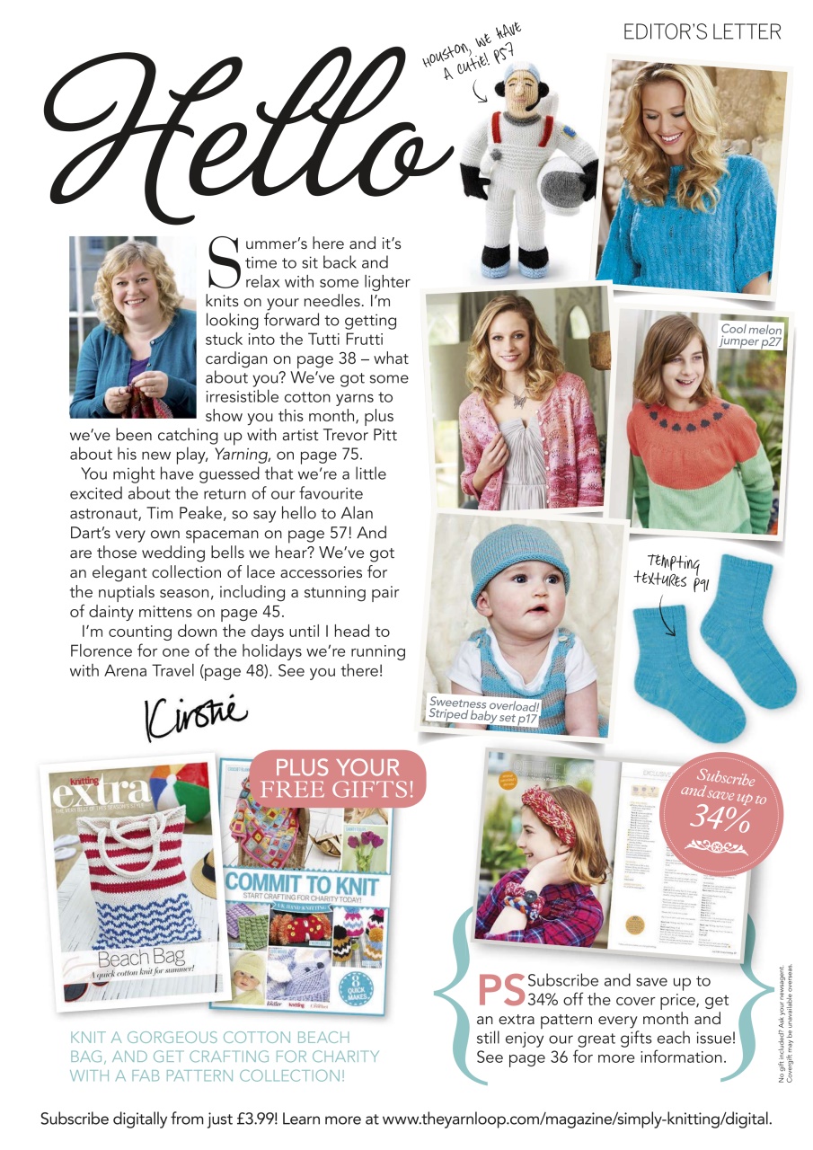 Simply Knitting Preview Pages