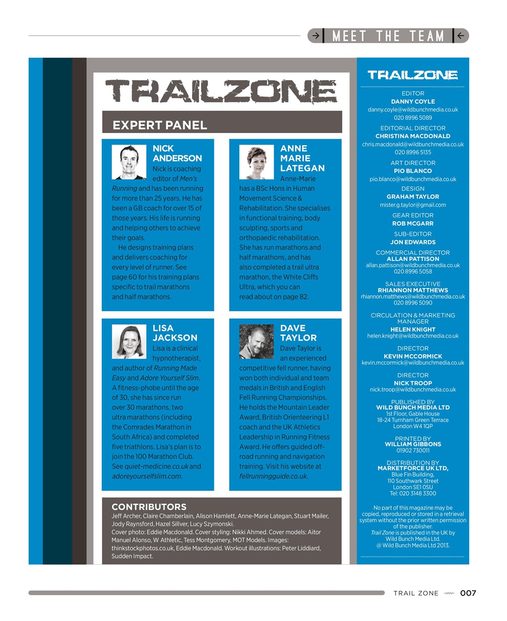 Women’s Running Preview Pages