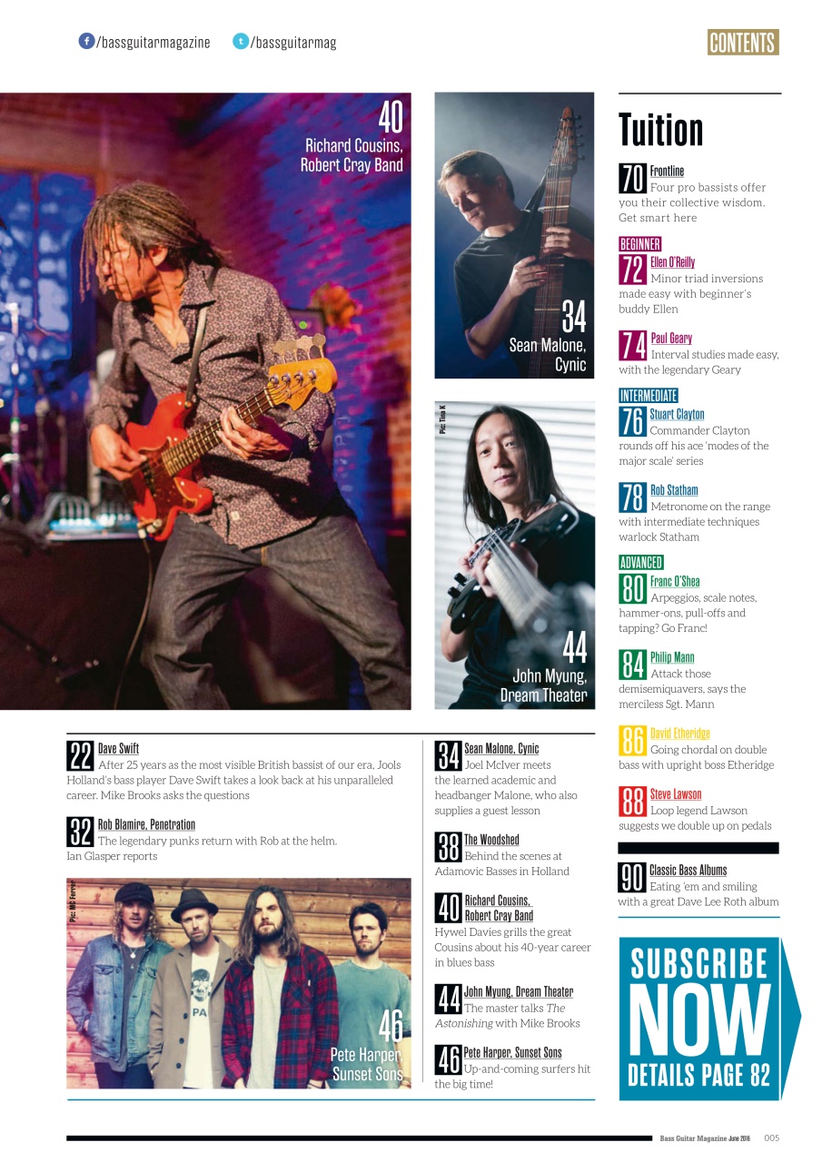 Bass Player UK Preview Pages