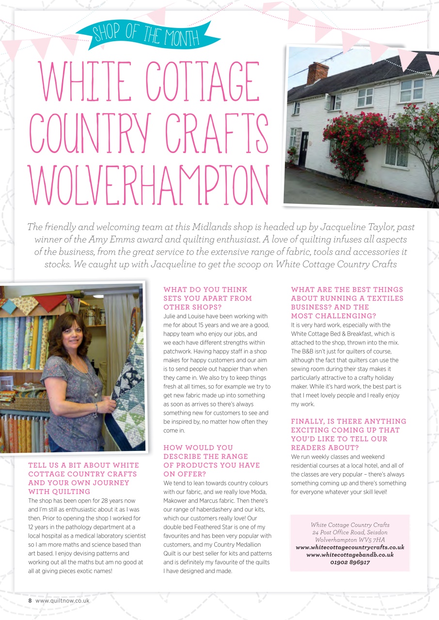 Quilt Now Preview Pages