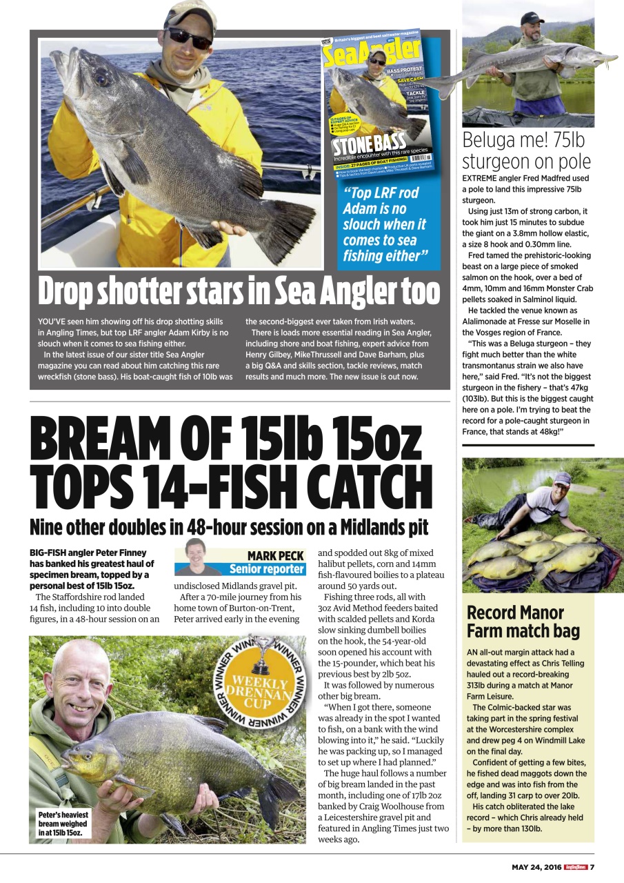Angling Times Preview Pages